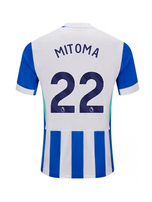 Moški Nogometna dresi replika Brighton Kaoru Mitoma #22 Domači 2025-26 Kratek rokav Moški Nogometna dresi replika Brighton Kaoru Mitoma #22 Domači 2025-26 Kratek rokav